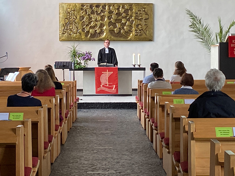 Wieder Gottesdienst!